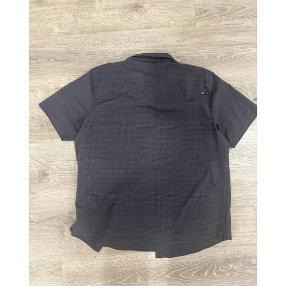 5.11 Tactical Button-Up Shirt Men's M Black Short Sleeve Chest Pocket Collared - Picture 2 of 3